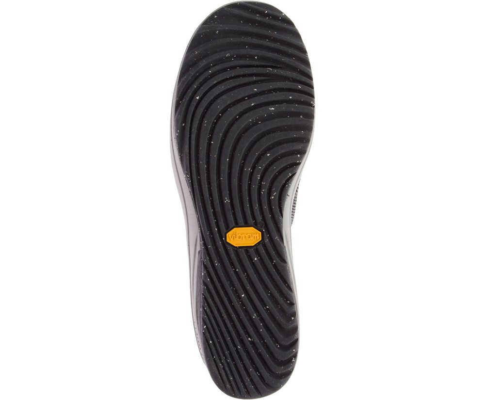 Merrell Slip Ons Black - Gridway Moc - Mens 04PWJFAHT